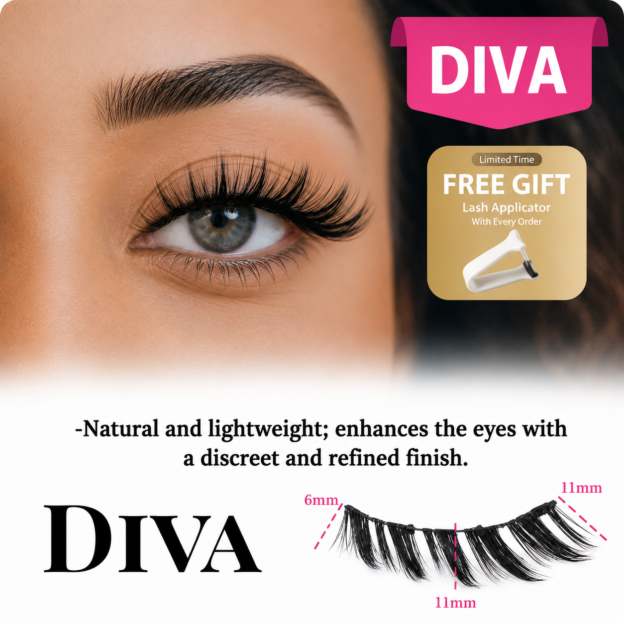 LUMIER Diva lashes