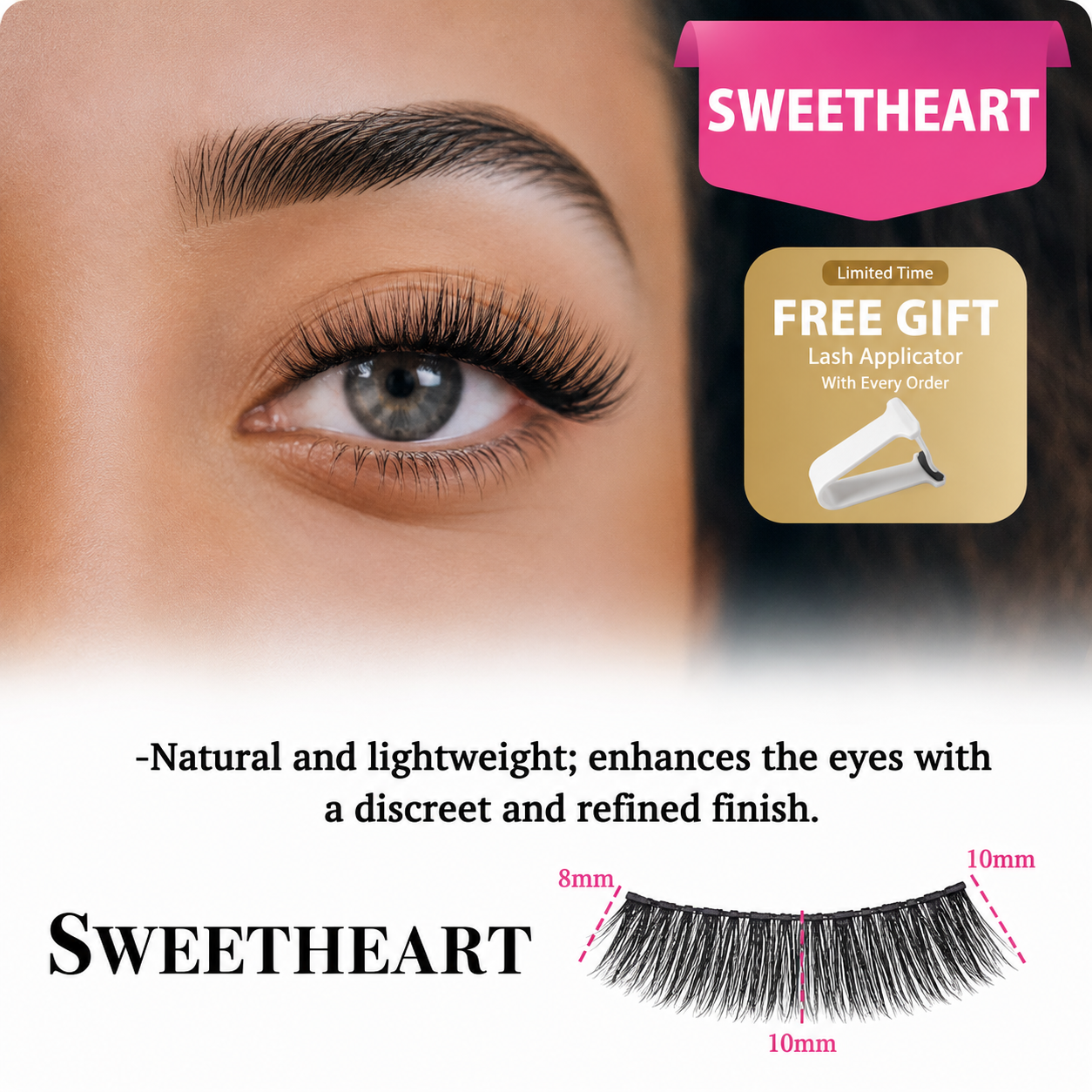 LUMIER Sweetheart lashes
