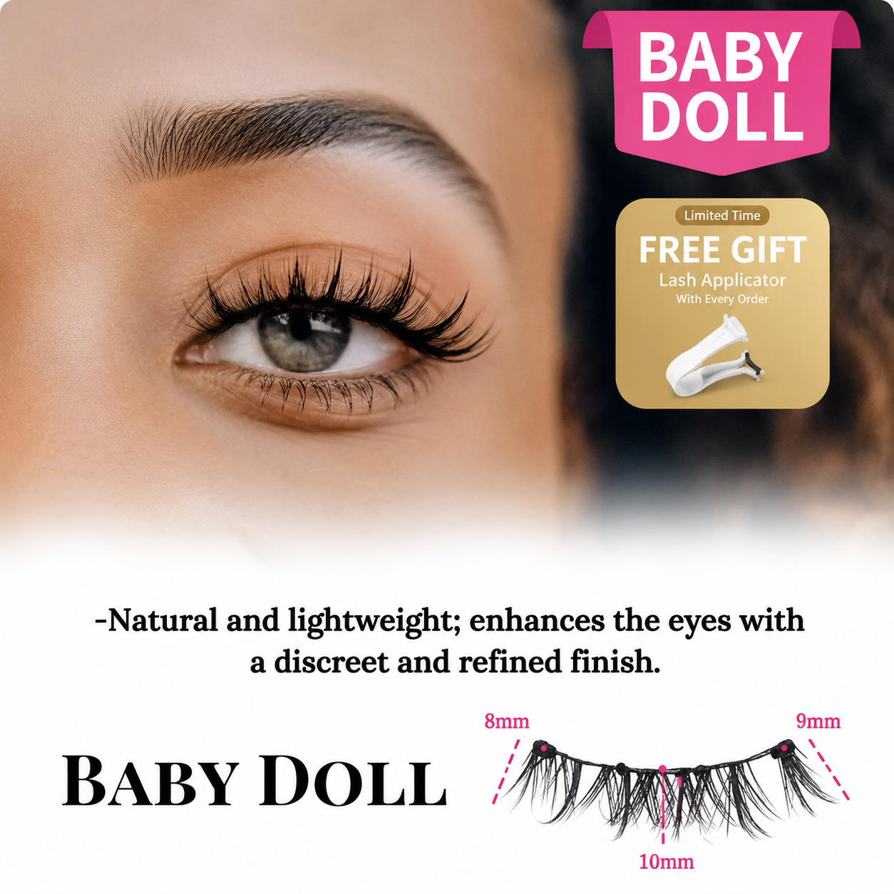 LUMIER Baby Doll lashes