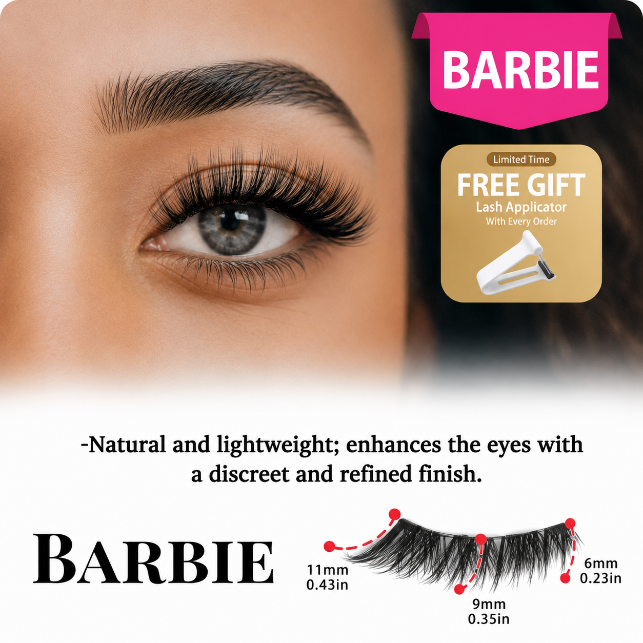 LUMIER Barbie lashes